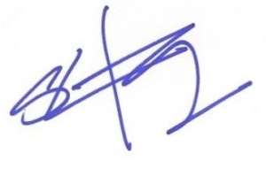 Sung Kang Signature