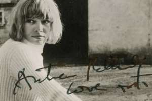 Anita Pallenberg Signature