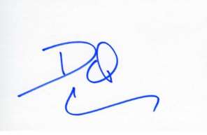 David Cross Signature