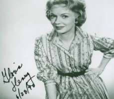 Gloria Henry Signature