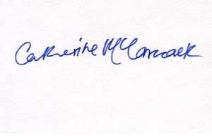 Catherine McCormack Signature