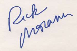 Rick Moranis Signature