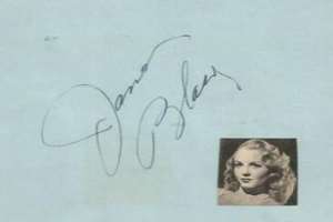 Janet Blair Signature