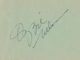 Ozzie Nelson Signature