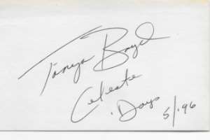 Tanya Boyd Signature
