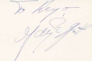 May Britt Signature