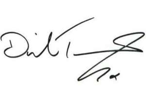 David Tennant Signature
