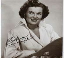 Barbara Hale Signature