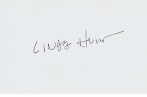 Linda Hunt Signature