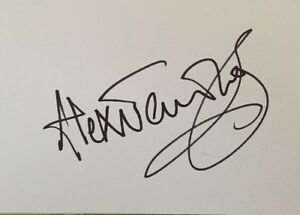 Alex Jennings Signature