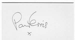 Pam Ferris Signature