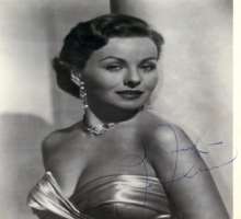 Jeanne Crain Signature