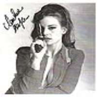 Claudine Auger Signature