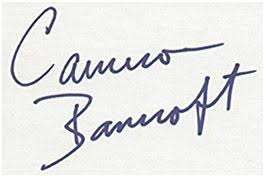 Cameron Bancroft (Actor) Signature