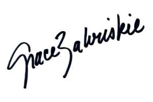 Grace Zabriskie Signature