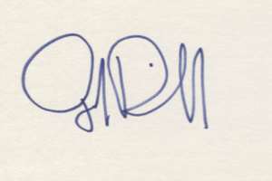 Judge Reinhold Signature