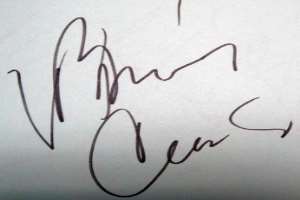 Bing Crosby Signature
