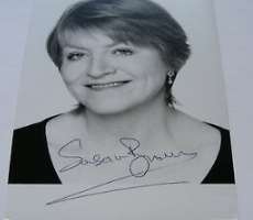 Susan Brown (English Actress) Signature