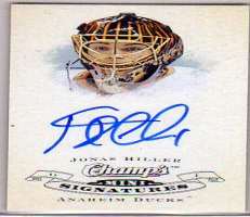 Jonas Hiller Signature