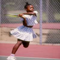 Serena Williams Childhood Image