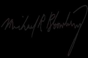 Michael Bloomberg Signature