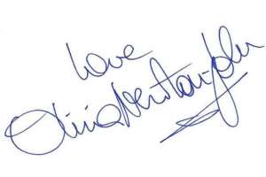 Olivia Newton-John Signature