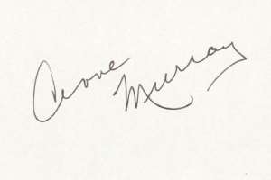 Anne Murray Signature