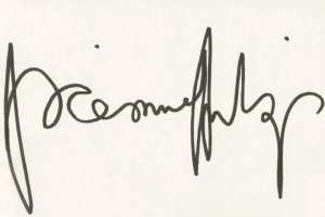 Ronnie Milsap Signature