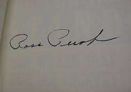 Ross Perot Signature