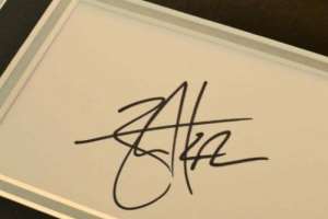 Tyler Blackett Signature