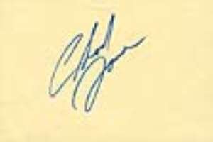 Chad Lowe Signature