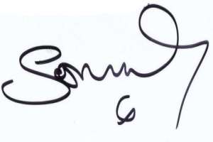 Sophie Turner Signature