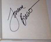 Lorraine Bracco Signature