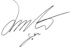 Lee Dong-Hae Signature