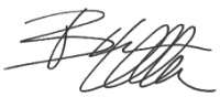 Bruce Willis Signature