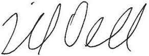 Michael S. Dell Signature