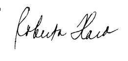 Roberta Flack Signature