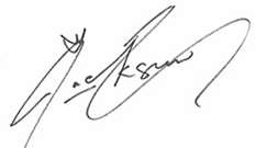 Jackson Wang Signature
