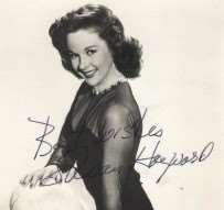 Susan Hayward (Born 1917) Signature