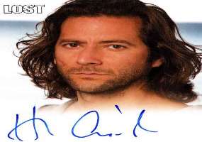 Henry Ian Cusick Signature