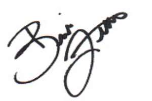 Brian Littrell Signature