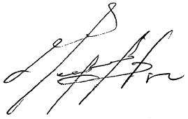 Mel Gibson Signature