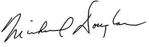 Michael Douglas Signature