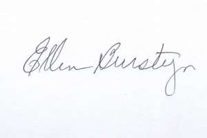 Ellen Burstyn Signature
