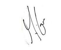 Gina Carano Signature