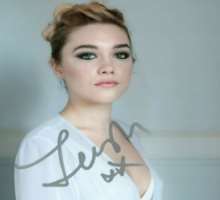 Florence Pugh Signature