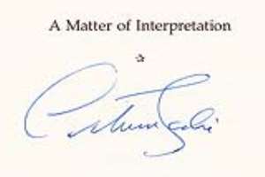 Antonin Scalia Signature