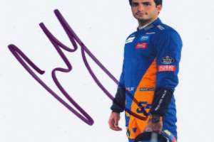 Carlos Sainz Jr. Signature