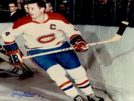 Jean Beliveau Signature