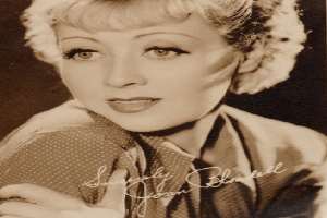 Joan Blondell Signature
